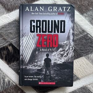 Scholastic Ground Zero Hardcover - Black & Red Cover